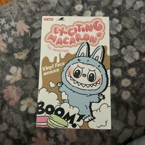 Exciting Macaron Labubu- sea salt coconut